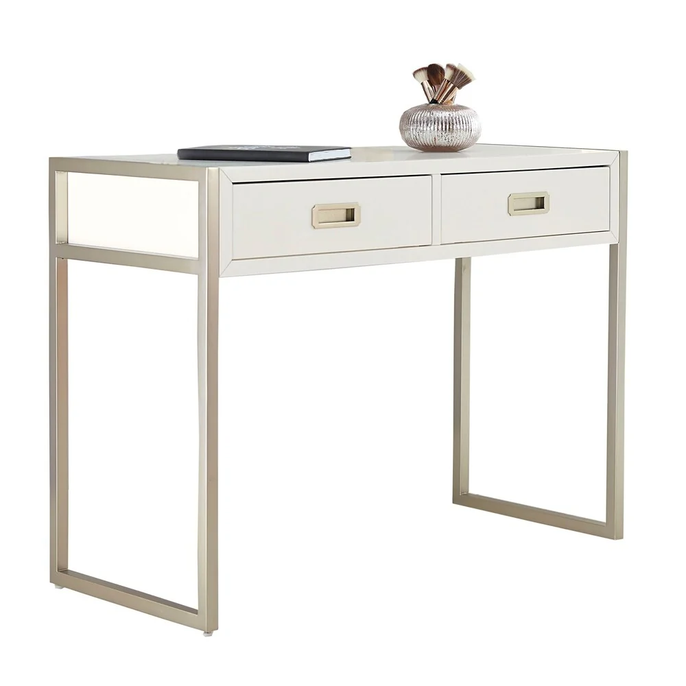 Hillsdale Tinley Park Desk, Soft White