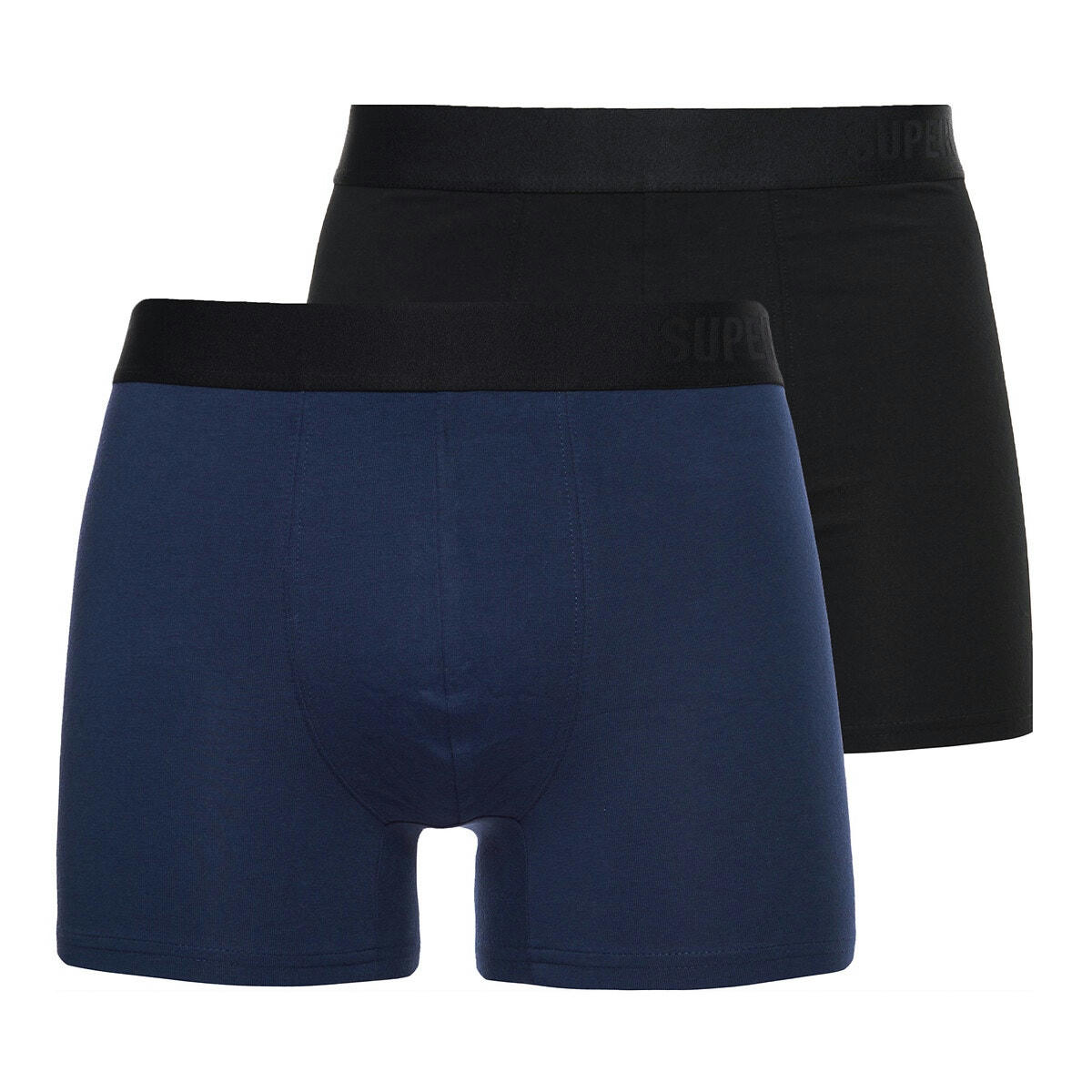 Lot de 2 boxers unis