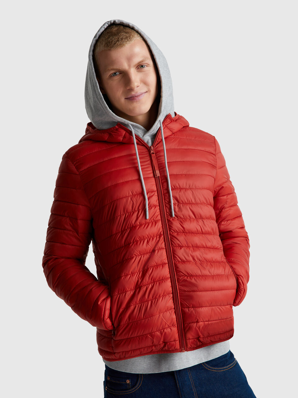 Regular fit puffer jacket