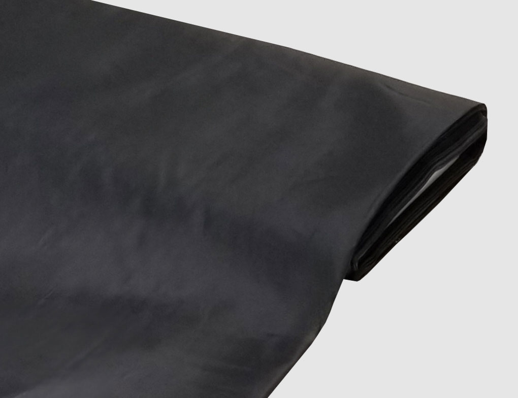 Futterstoff Uni Schwarz