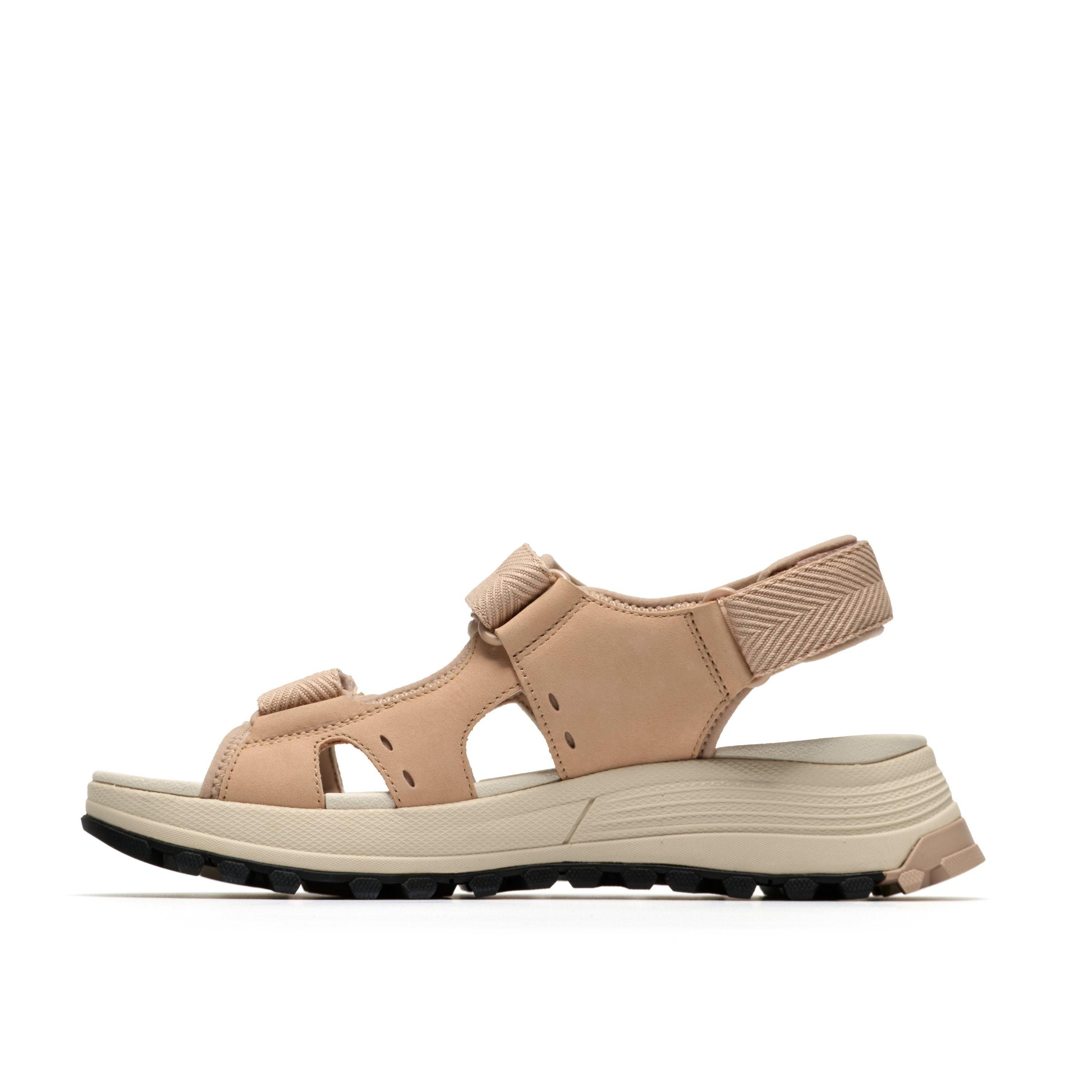 Clarks ATL Trek Surf Sand Combination Flat Sandals,ATL