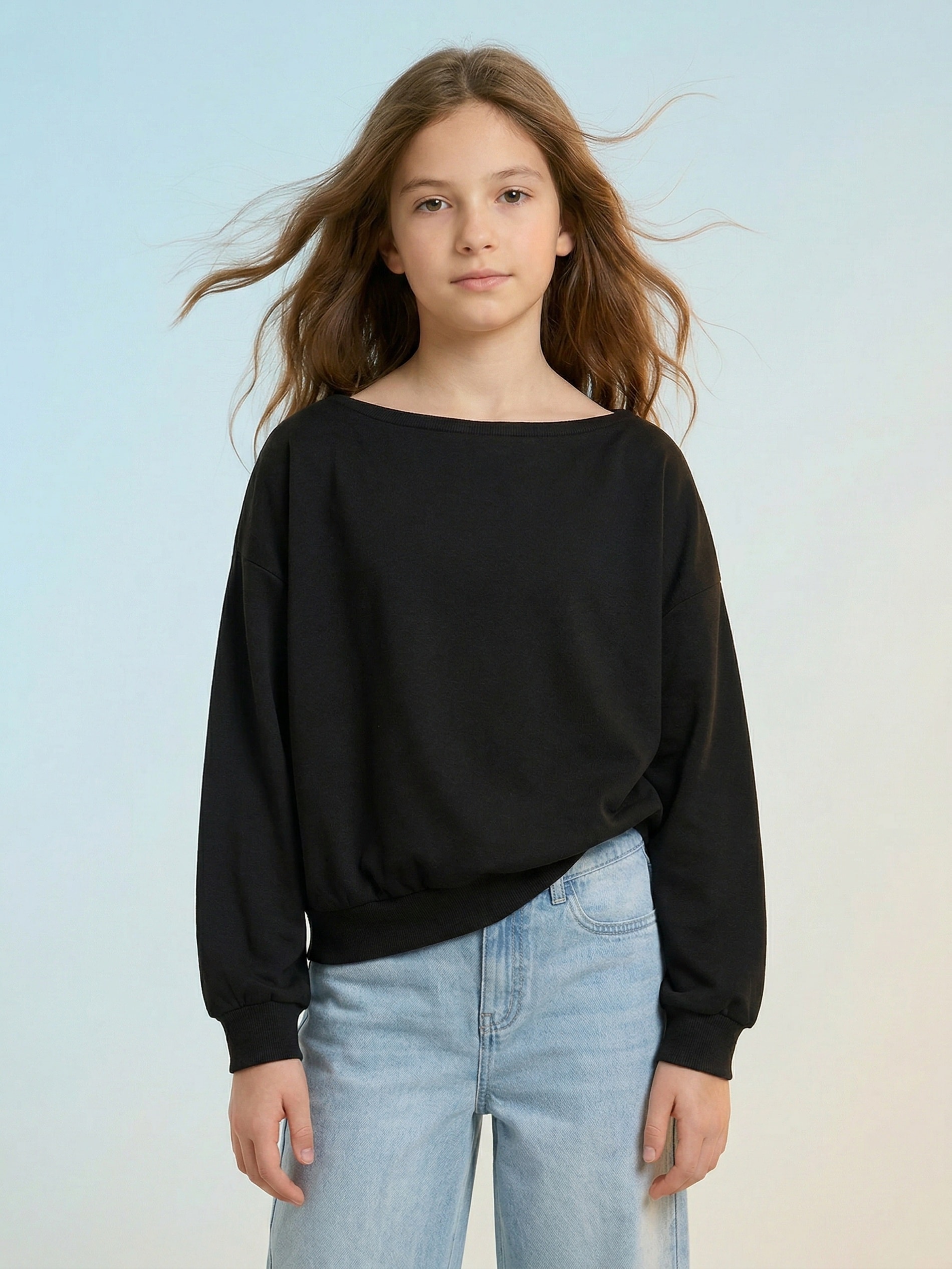 Bluza crewneck basic