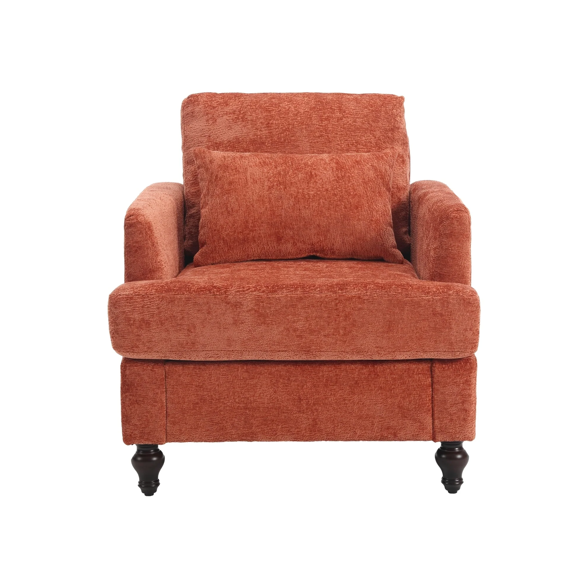 COOLMORE Wood Frame Modern Accent Chair
