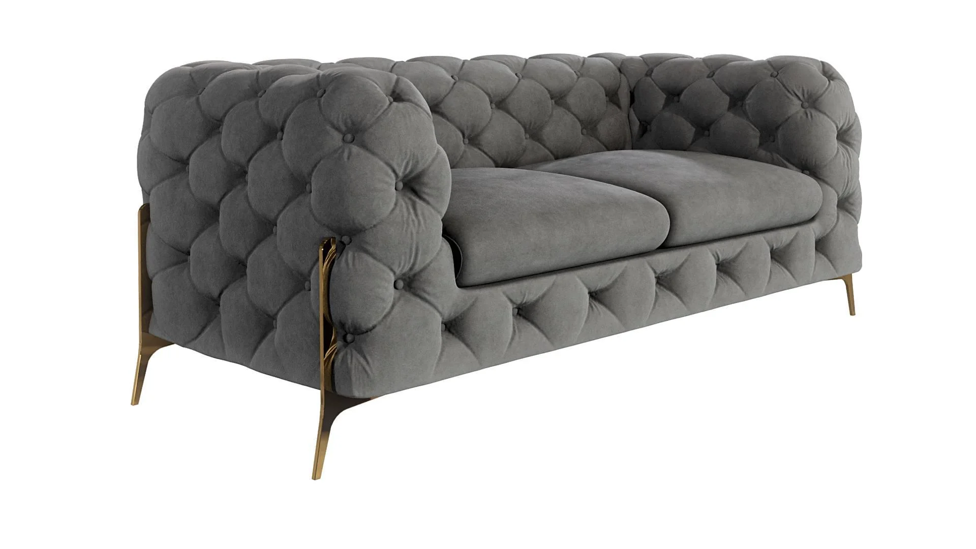 2-zitsbank Chelsea velvet