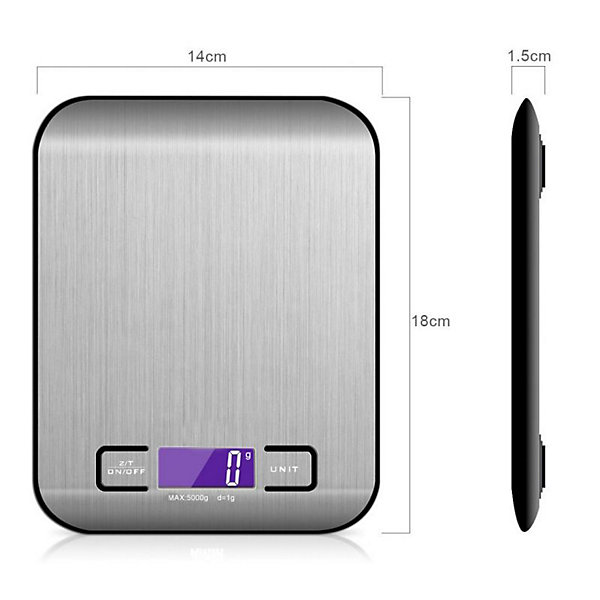 Balance de cuisine électronique Herzberg HG04135
