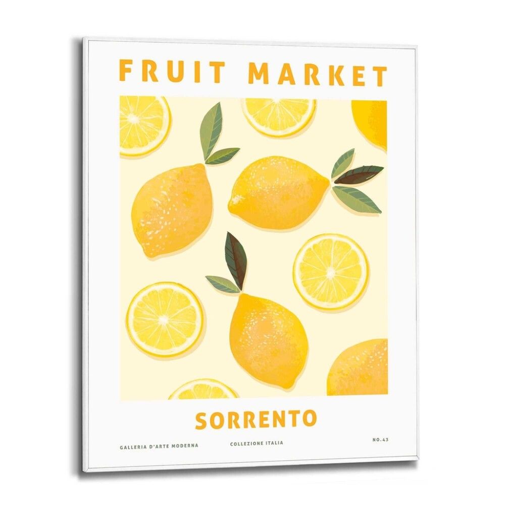 DEKORBILDE REINDERS SORRENTO LEMONS WHITE 40X50CM