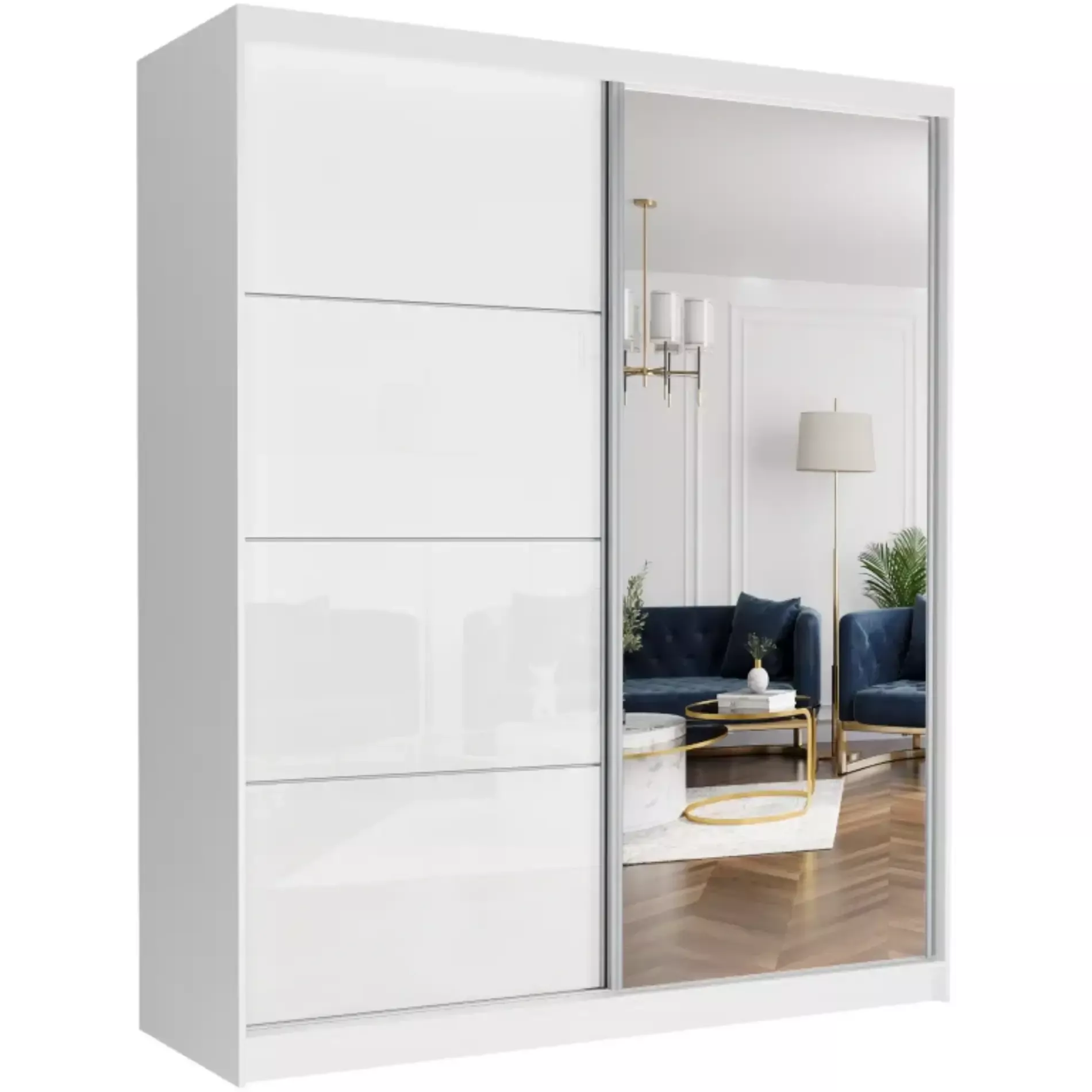 Szafa GOZO 180 1L wh/wh
