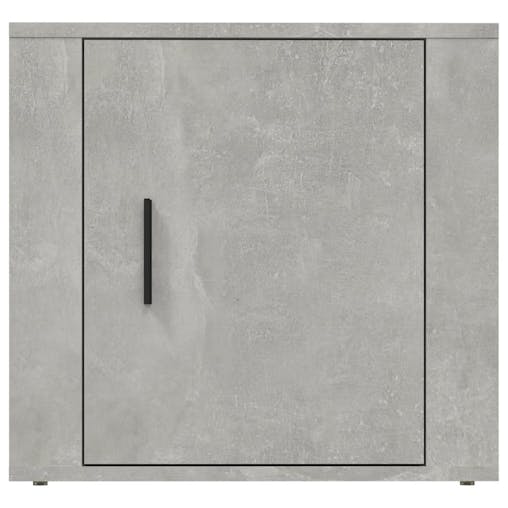 NNEVL Bedside Cabinet Concrete Grey 50x39x47 cm