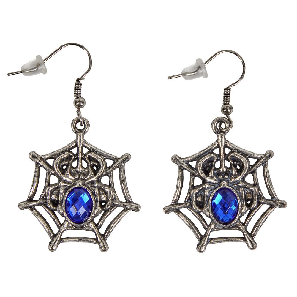 Boucles d'oreille araignée