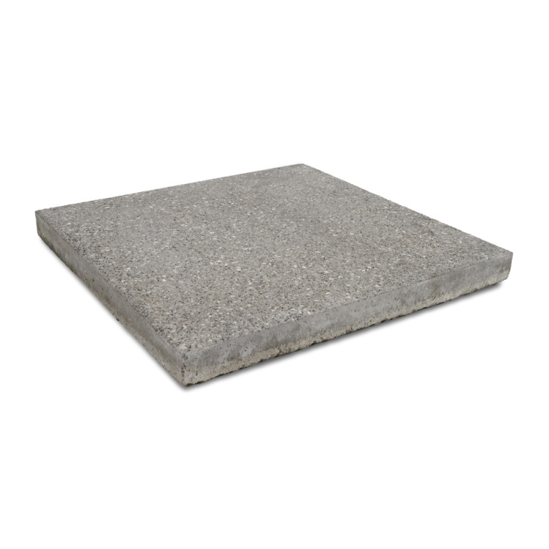 Dalle de terrasse grise 40 x 40 x 3,7 cm COBO GARDEN