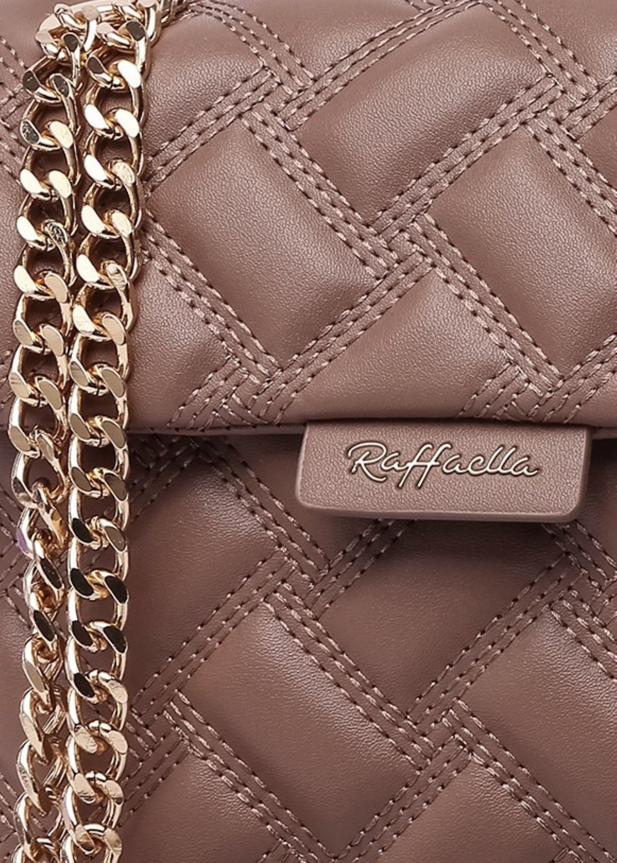 Raffaella Quilted Chain Shoulder Bag