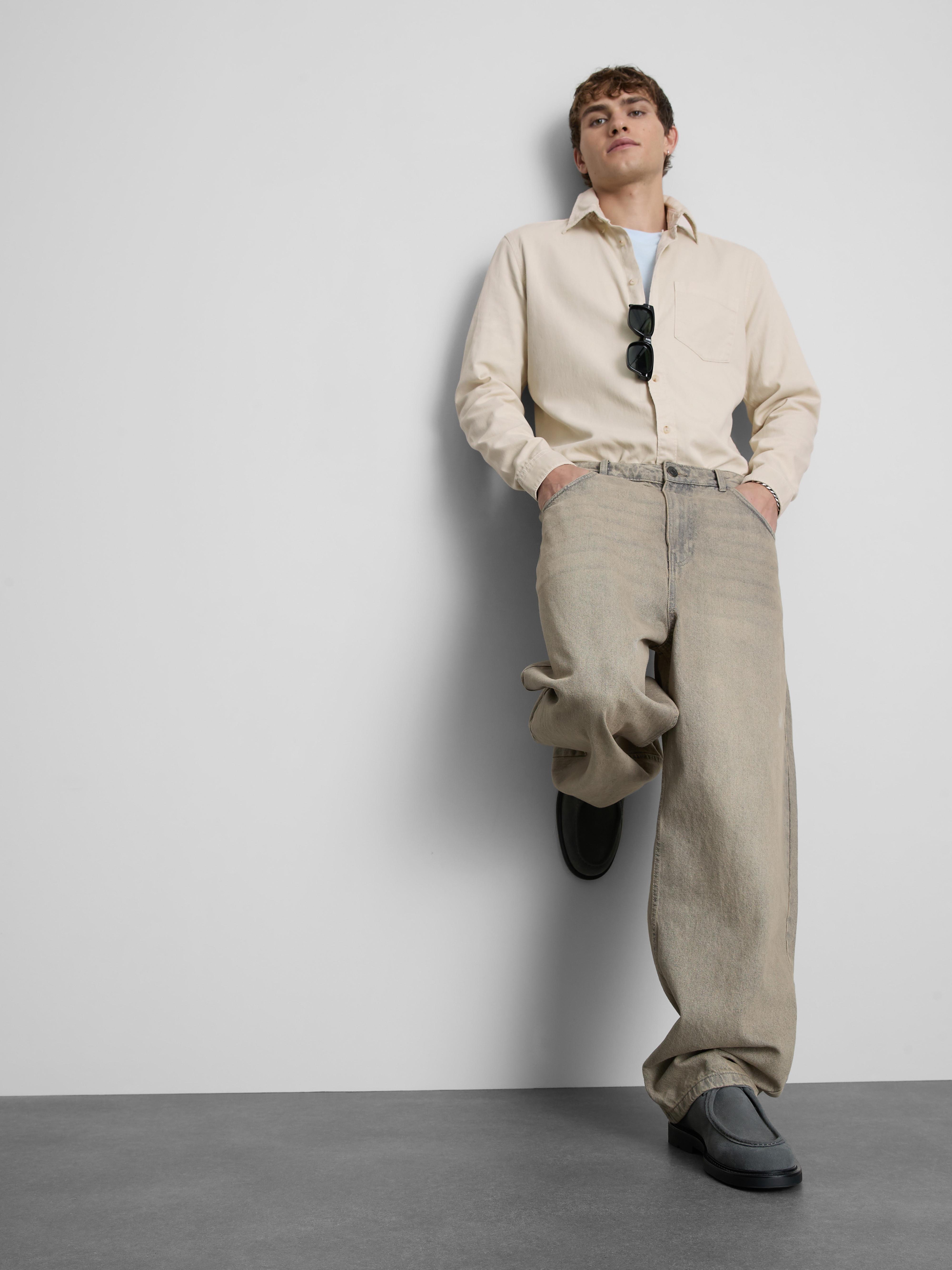 Long Sleeve Twill Shirt