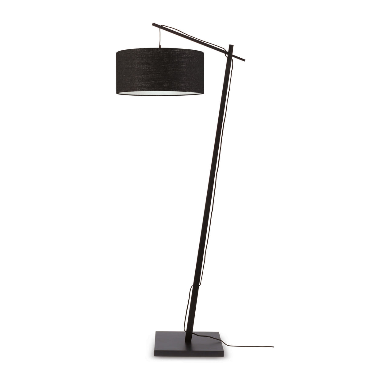 GOOD&MOJO vloerlamp Andes - zwart - Ø47cm