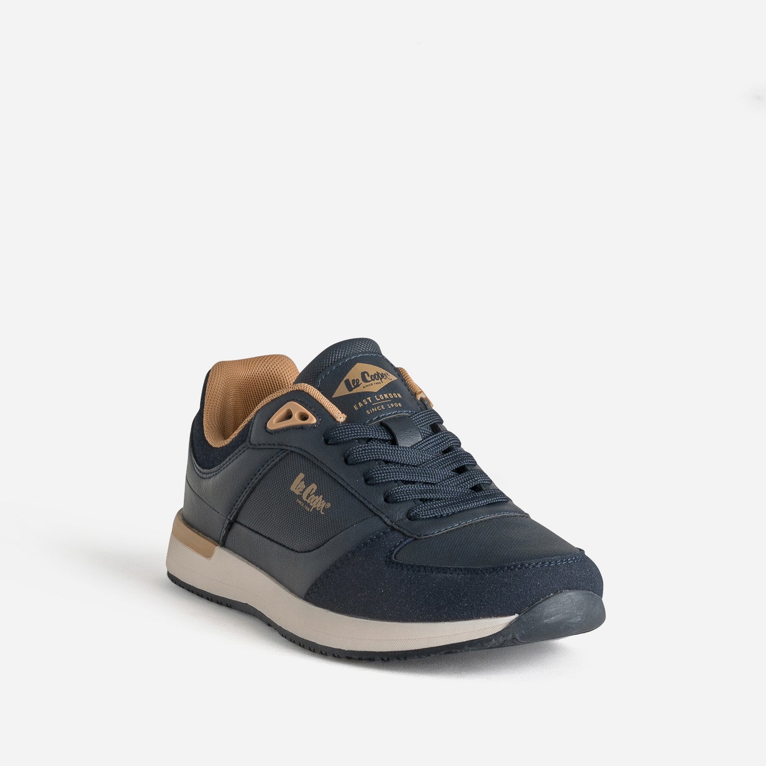 Tennis LEE COOPER marine bi-matière