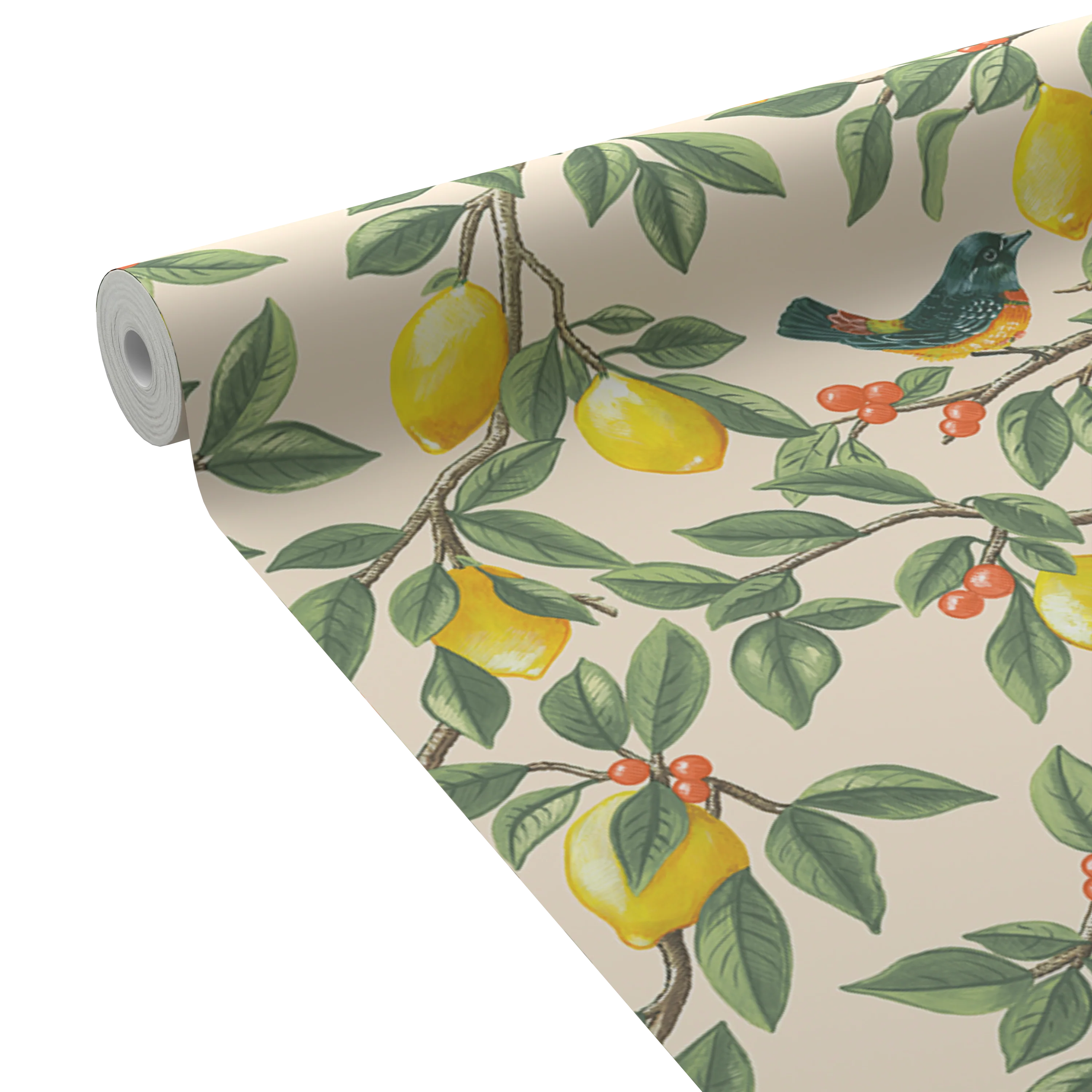 HOLDEN DECOR Papier peint intissé PONDEROSA vert feuille