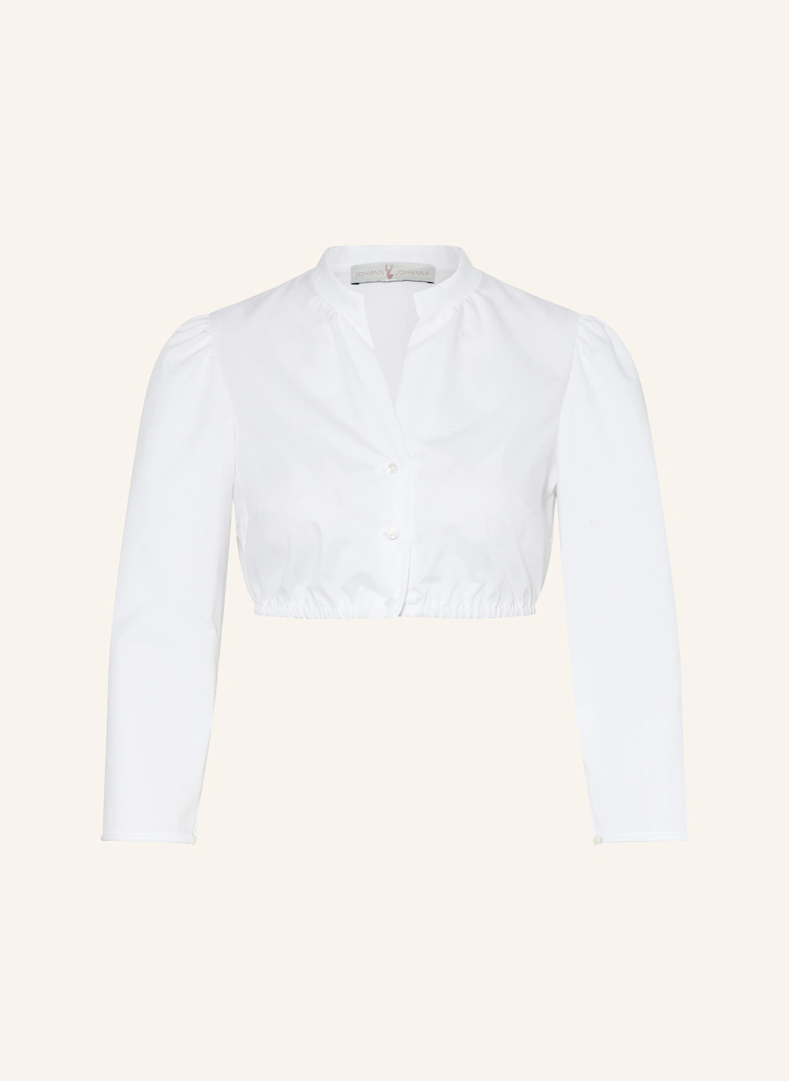 Johann & Johanna Dirndlbluse mit 3/4-Arm