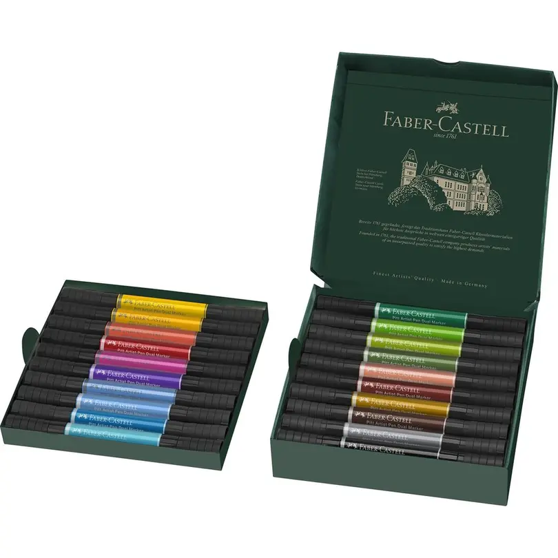 Filzstifte 20er-Set Pitt Artist Pen Dual