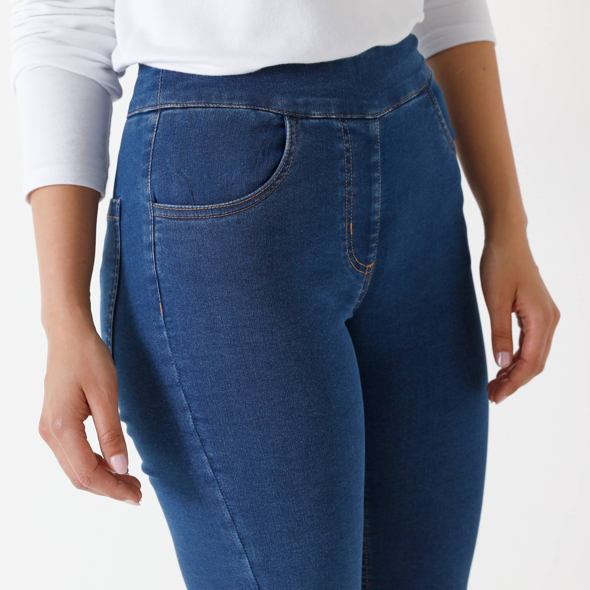 Jean bootcut ultra confort, petite stature