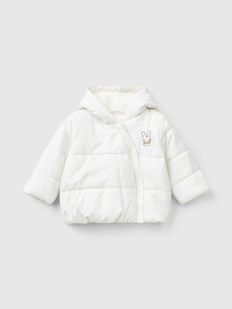 Padded jacket with hood