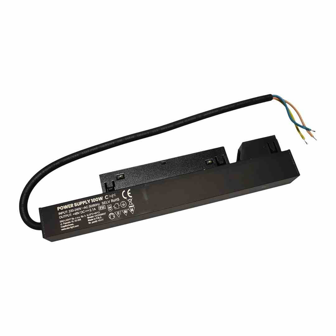Zasilacz do systemów szynowych magnetycznych 48V MAGNETIC 100W Milagro