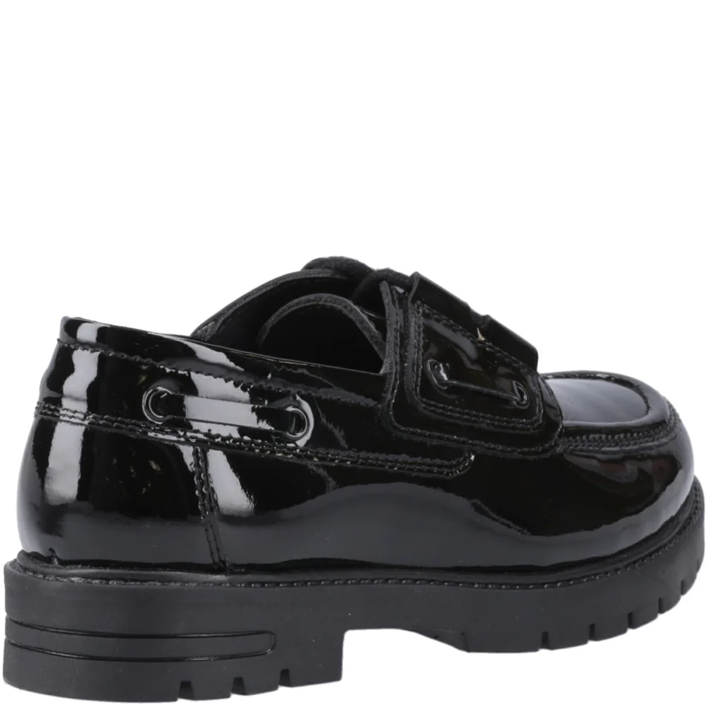 Hush Puppies Lucy Patent Senior School Shoes