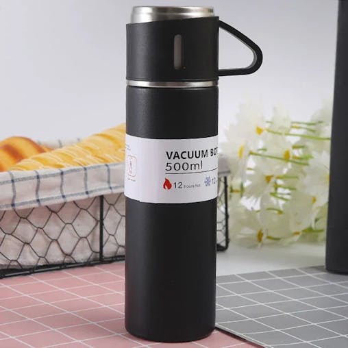 NNEOBA Vacuum Flask Thermal Stainless Steel Bottle Set
