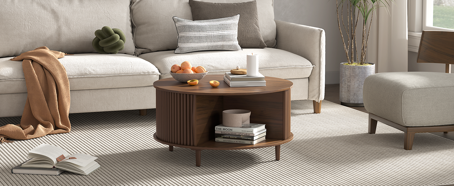 circle coffee table