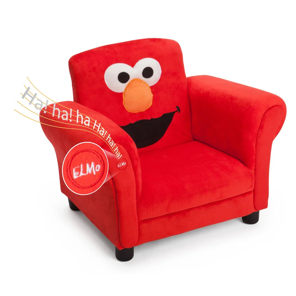 Delta Children Sesame Street Upholstered Chair with Sound