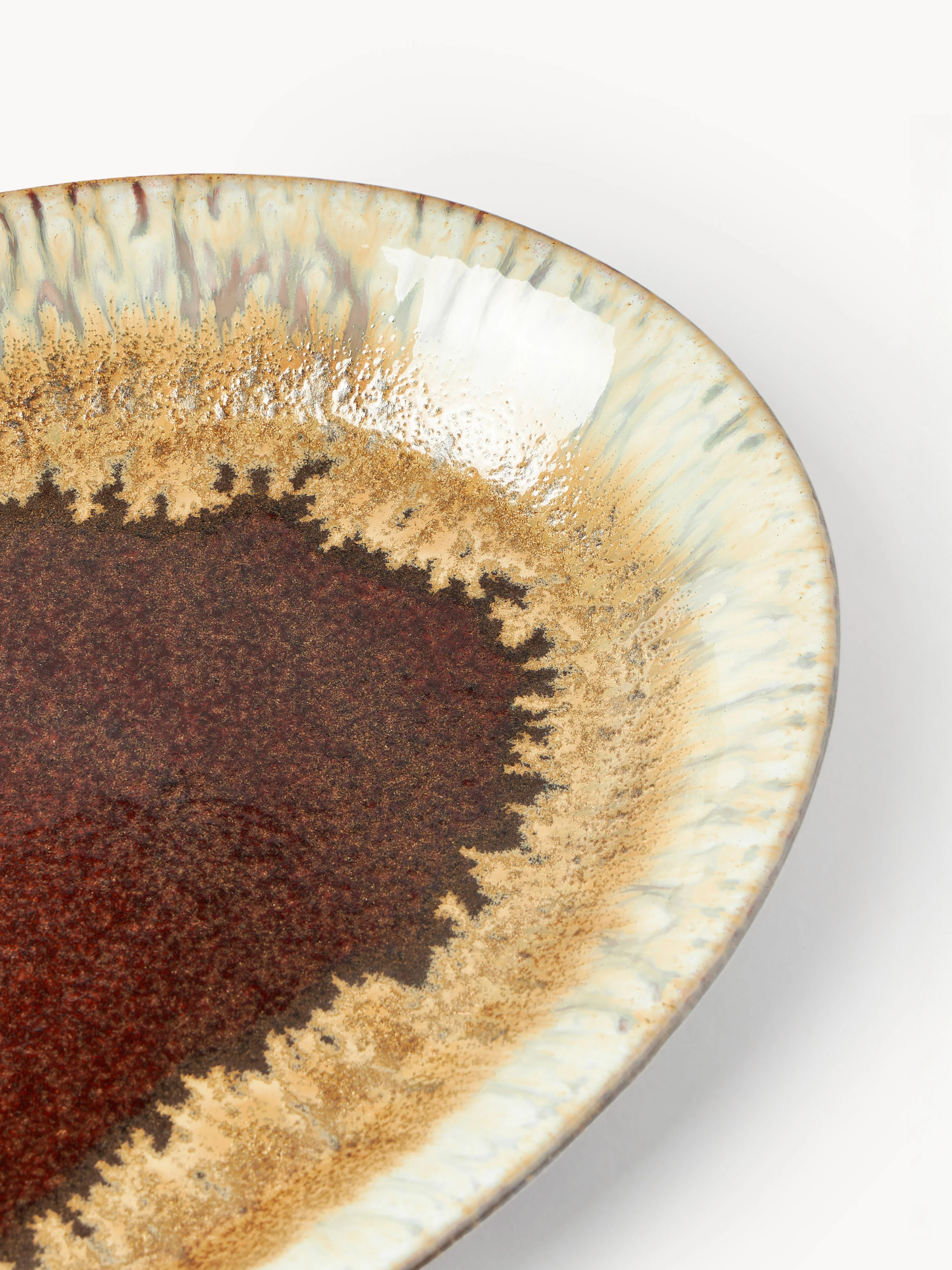 Ovale Servierplatte Poterie