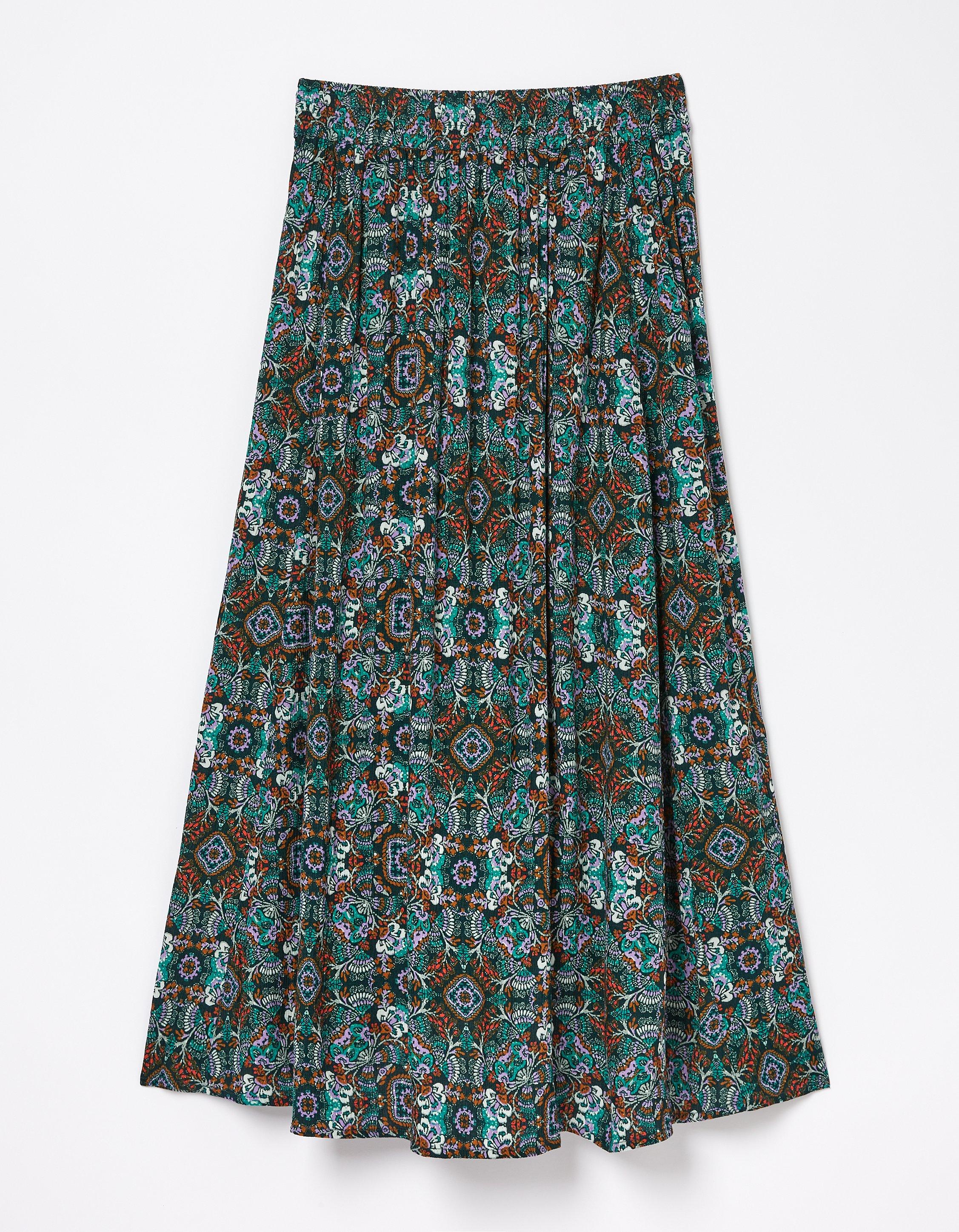 Millie Mirrored Midi Skirt