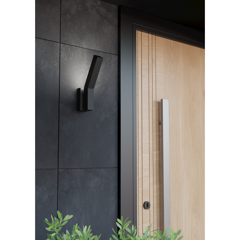 Applique extérieure LED Ugento noire 9 W EGLO