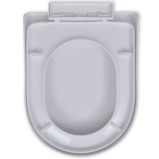 NNEVL White Soft-close Toilet Seat Square