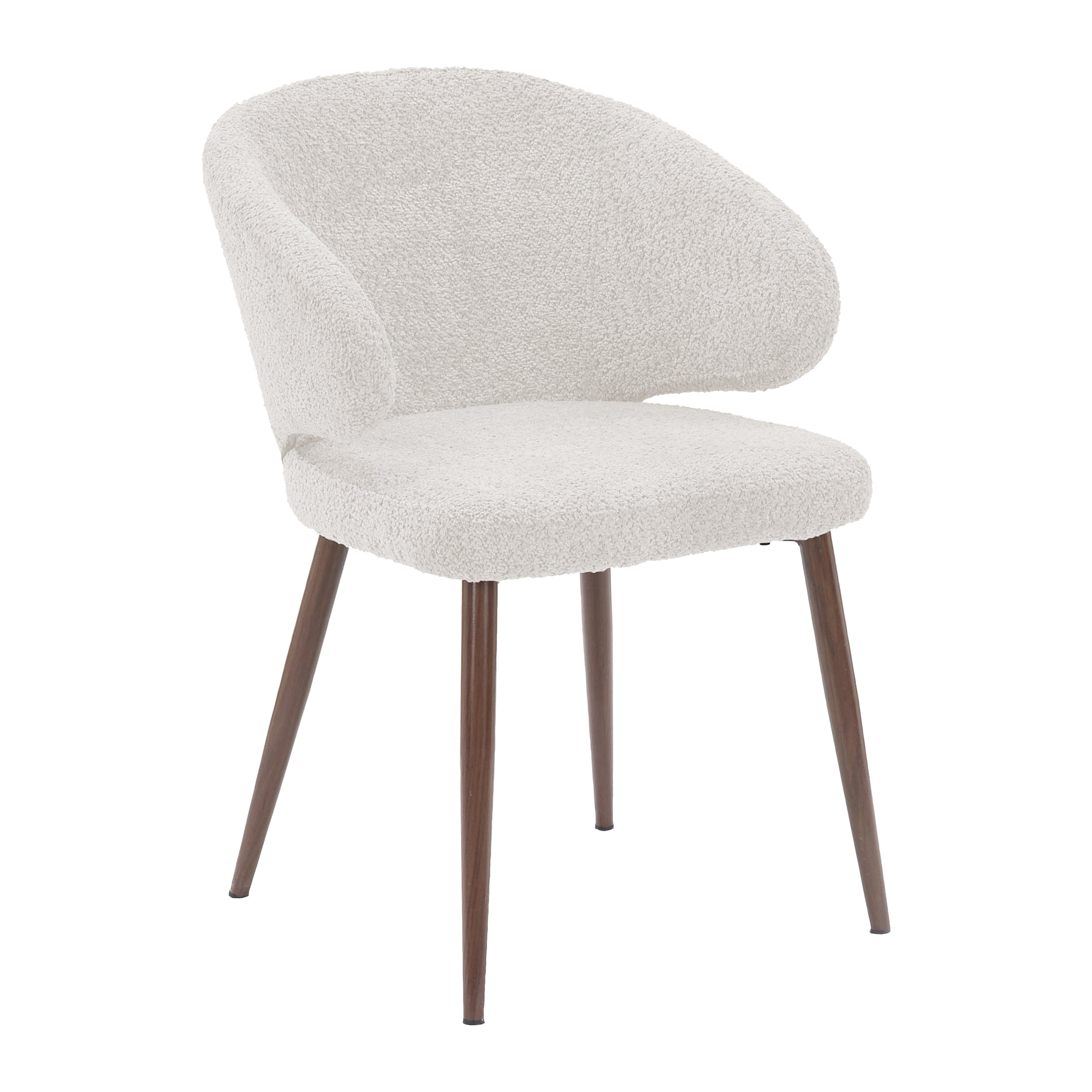 by fonQ Bask Eetkamerstoel - Wit