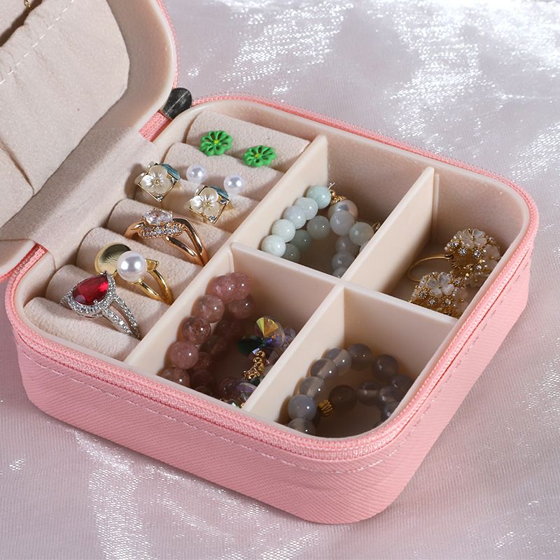 PEACH ACCESSORIES Tweed Top Jewllery Box