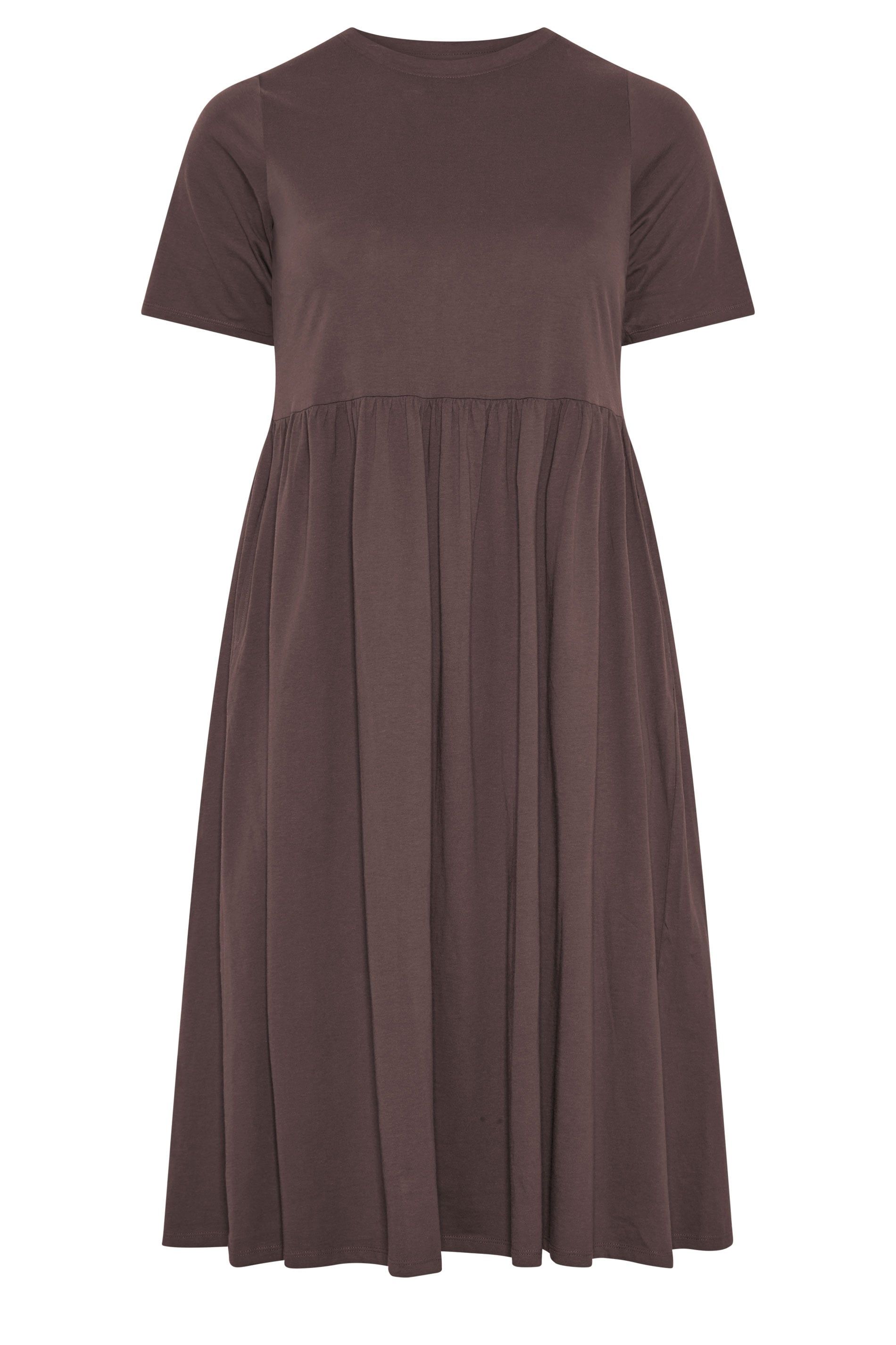 Yours Throw On Smock Dress