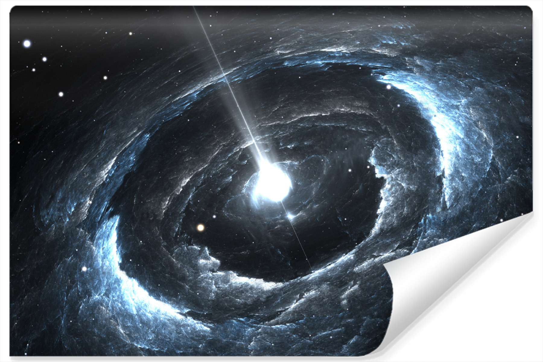 Fototapeta Ścienna GWIAZDA Neutronowa 3D 90x60cm