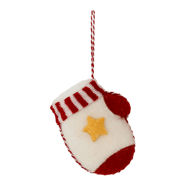 PINGENTE LUVA 11 CM COLORFUN XMAS