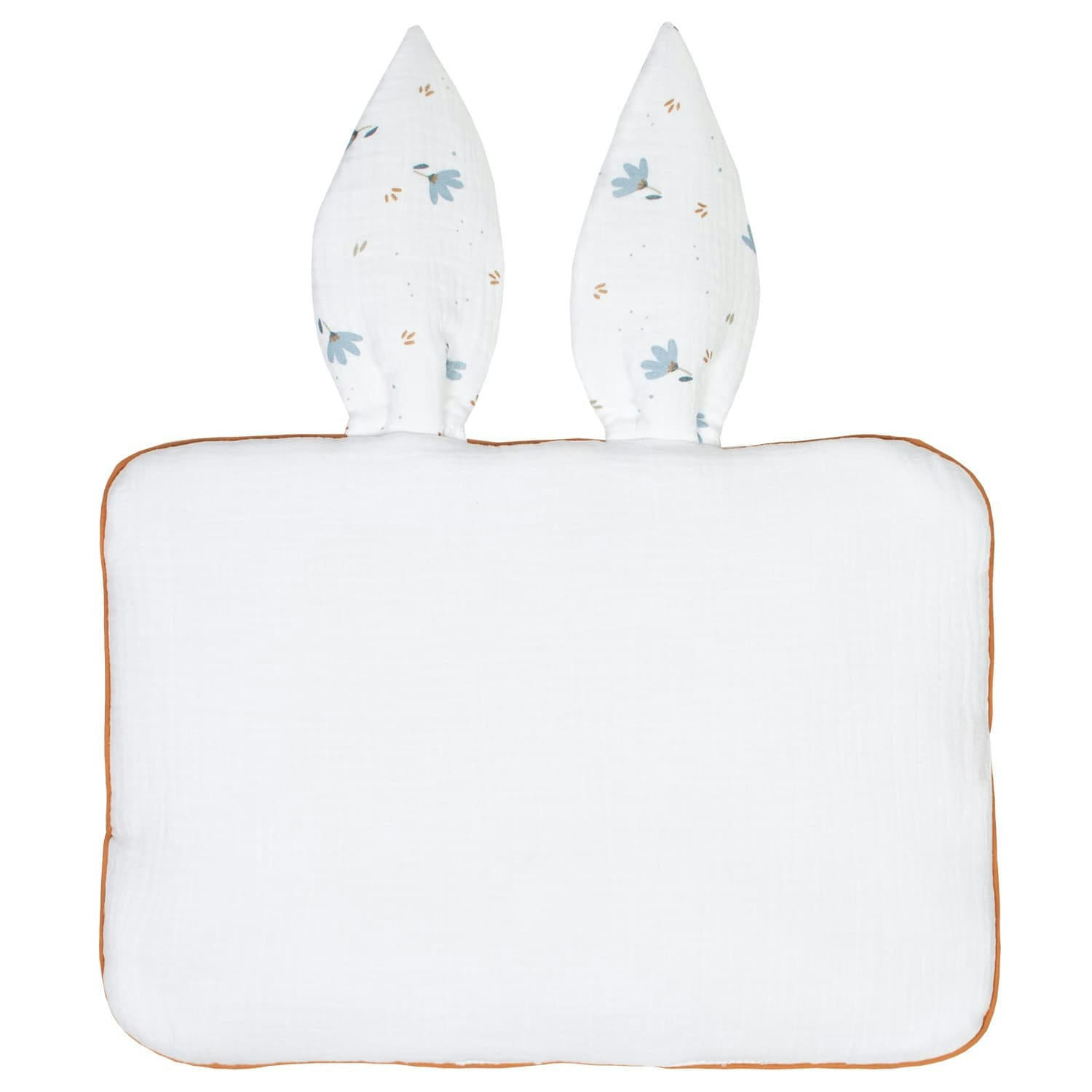 BLEUET - Oreiller extra plat lapin