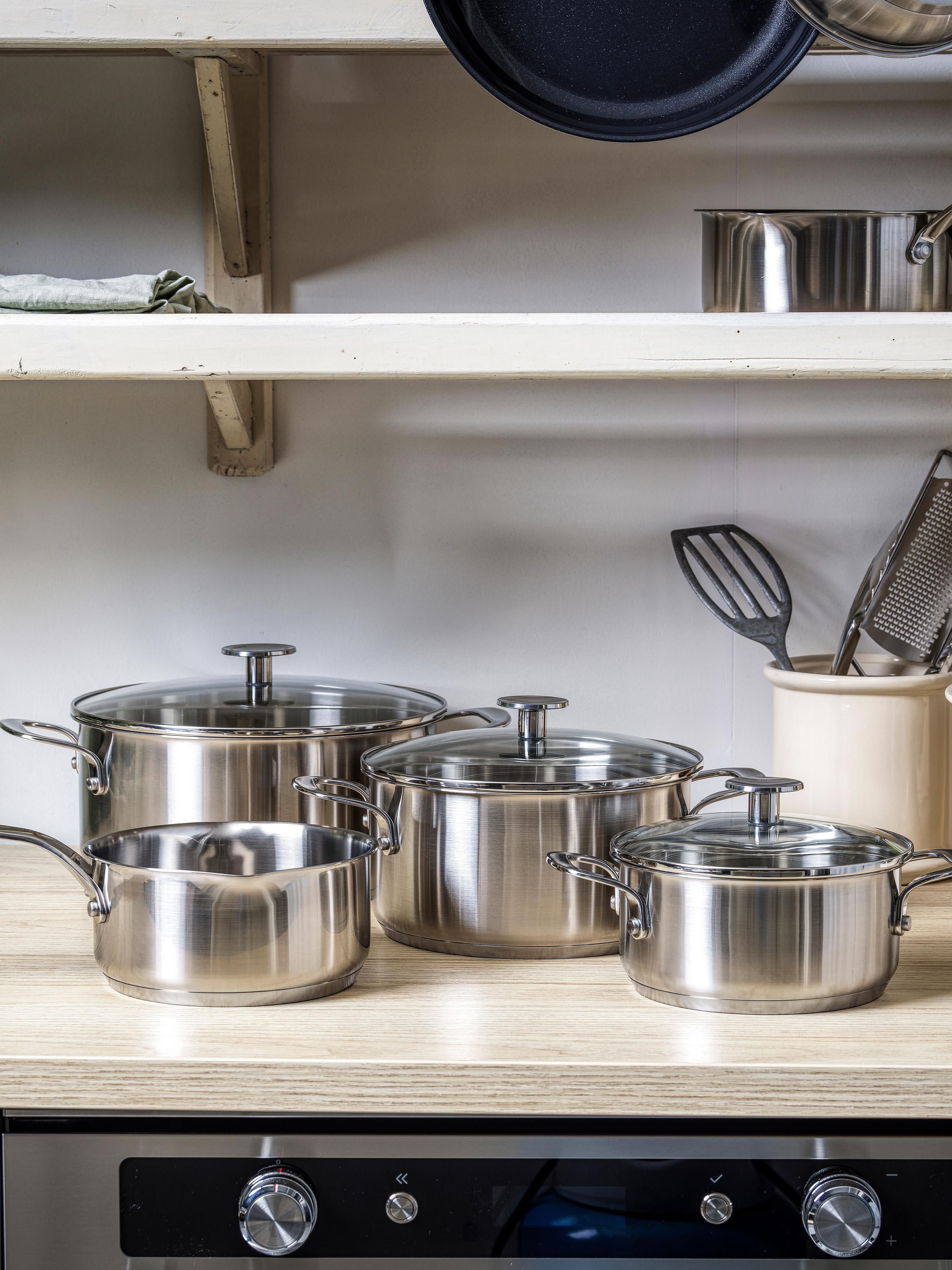 Kochtopf-Set KitchenAid, 7er-Set