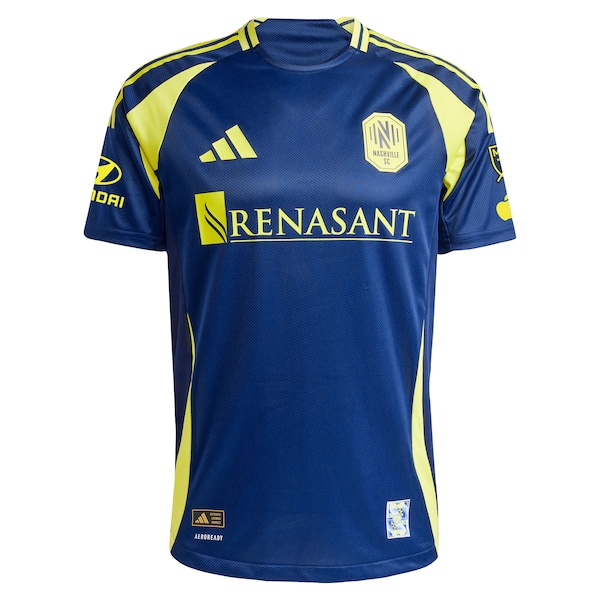 Hany Mukhtar Nashville SC adidas 2025 The Heart Of Nashville Kit Authentic Player Jersey - Navy
