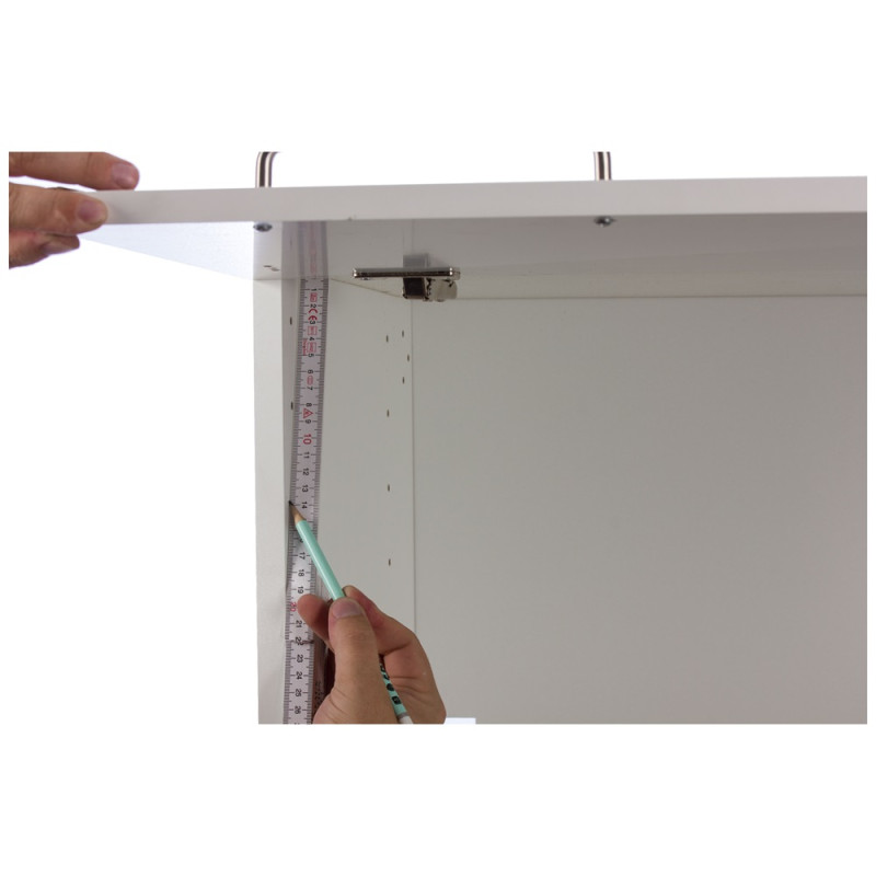 Compas de meuble polyvalent en acier zingué 200 mm TEKNIBOX