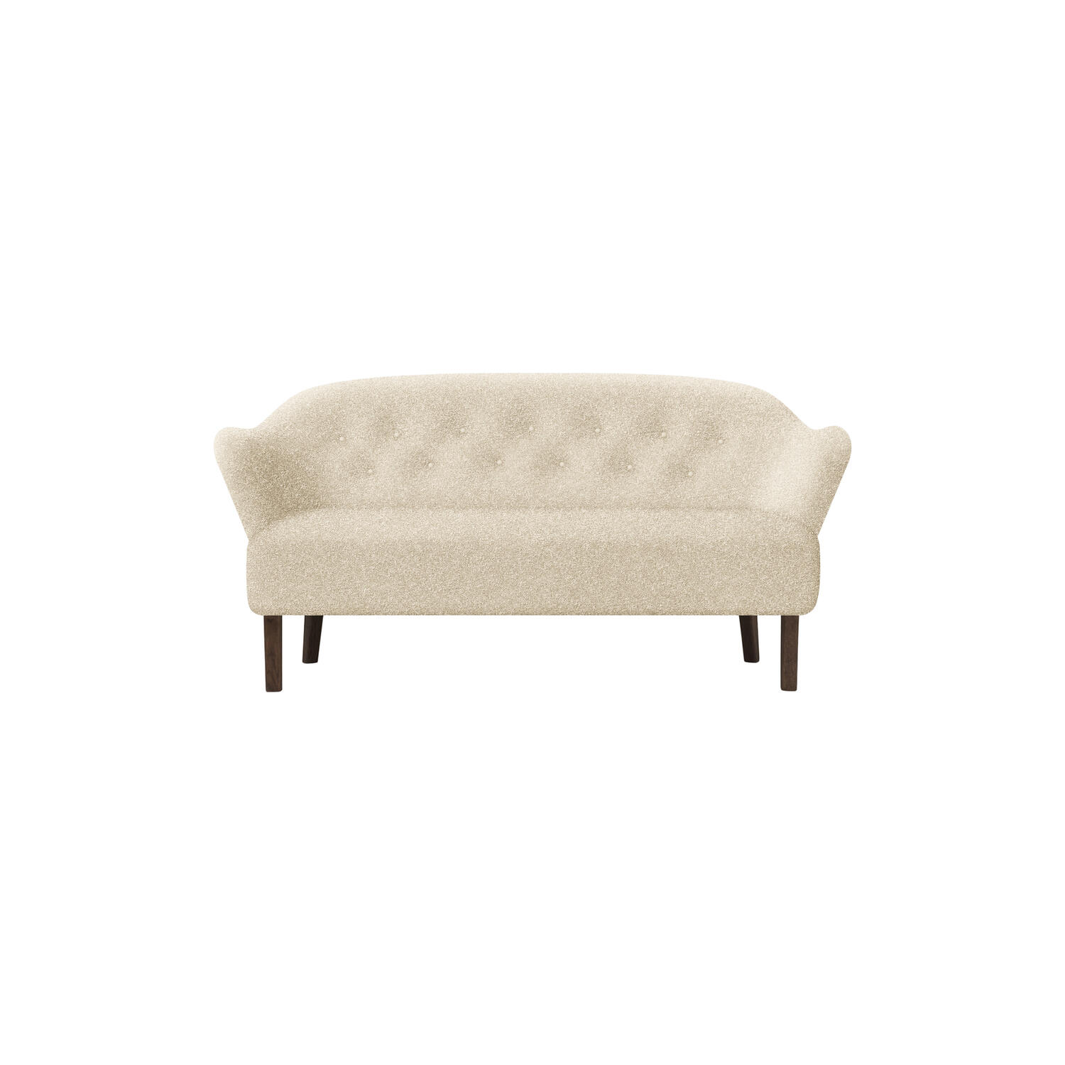 Ingeborg Sofa, dark stained oak/zero 0001