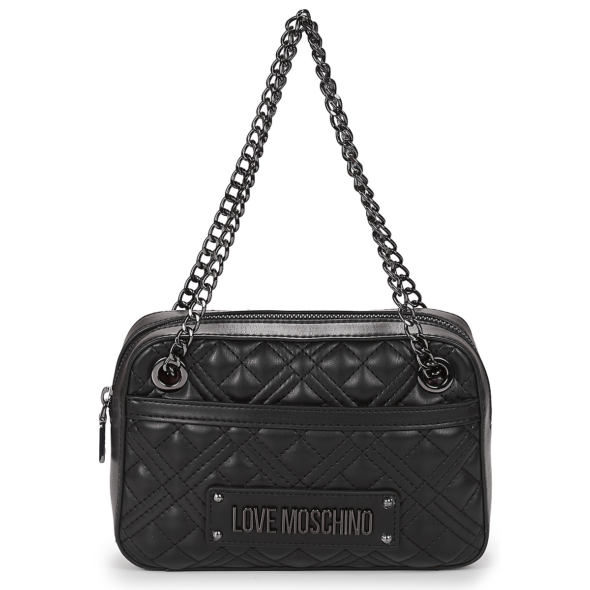Love Moschino - QUILTED JC4237PP0I - Black / Gunmetal