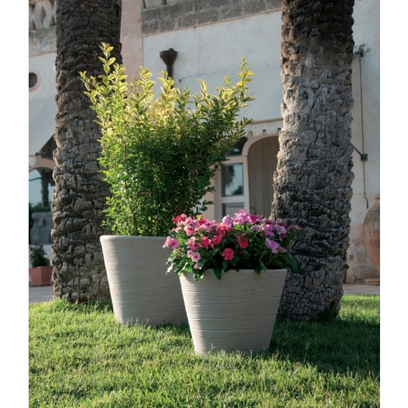 Blumentopf »SHABBY«, Ø 21 cm, Creme