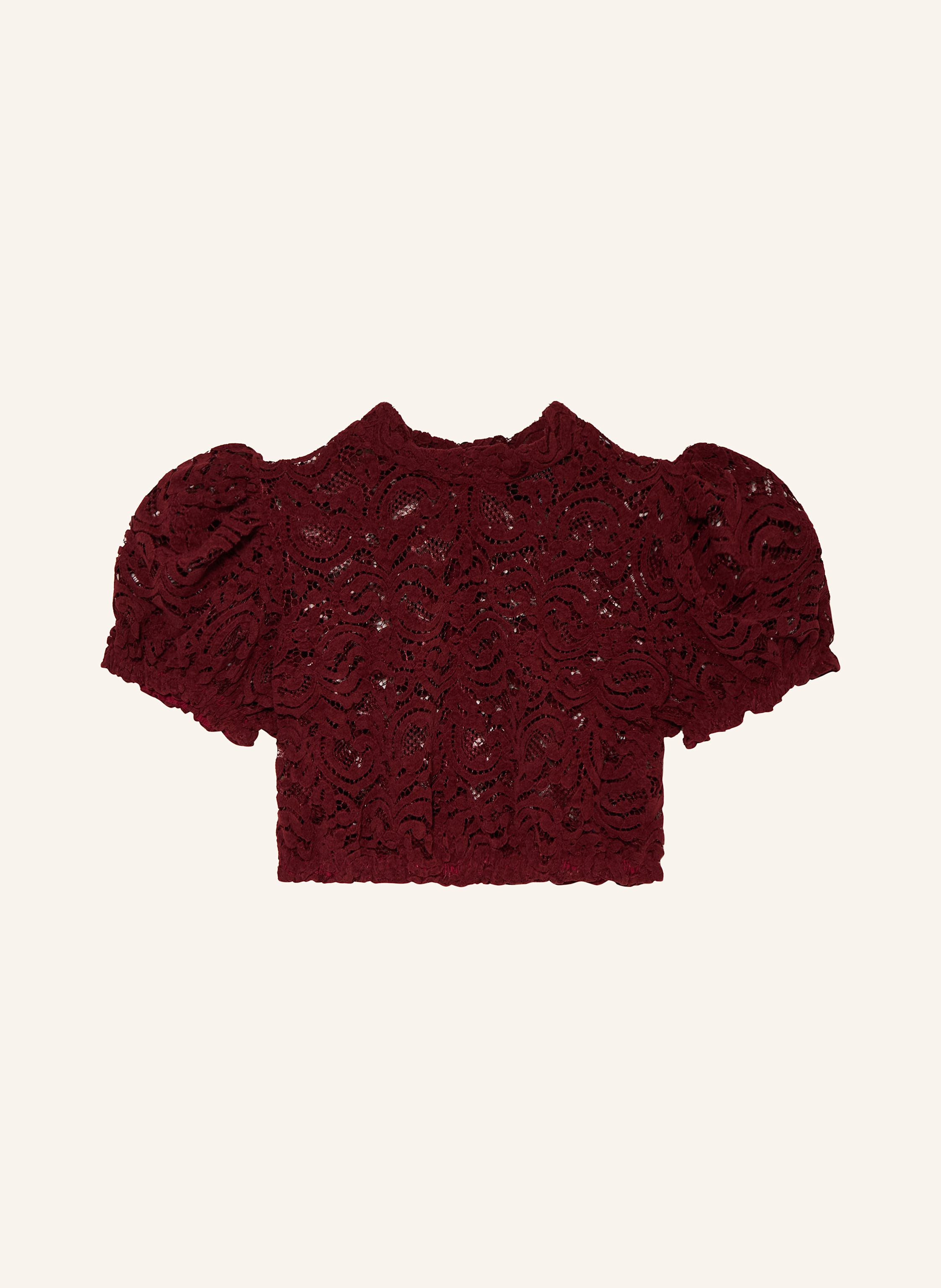 KINGA MATHE Dirndlbluse PINA aus Lochspitze