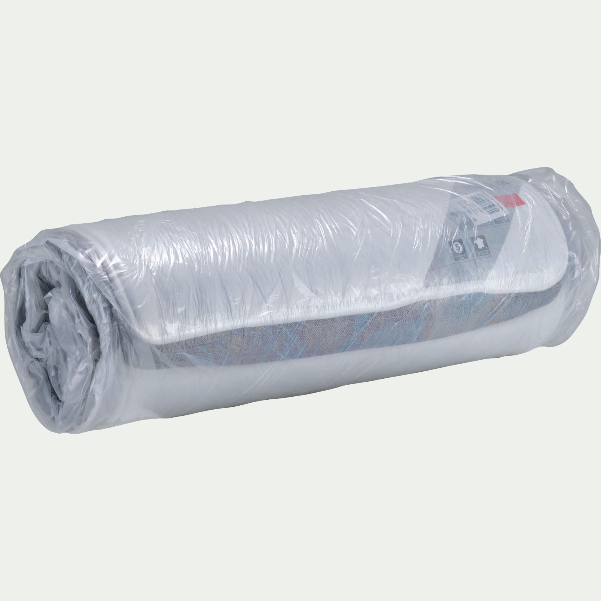 MONS2 - Matelas en mousse haute densité alinéa accueil équilibré 90x200cm - blanc