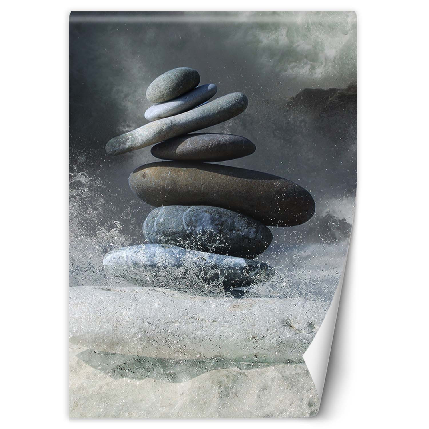 Feeby Fototapeta, Kamienie zen spa 100x140