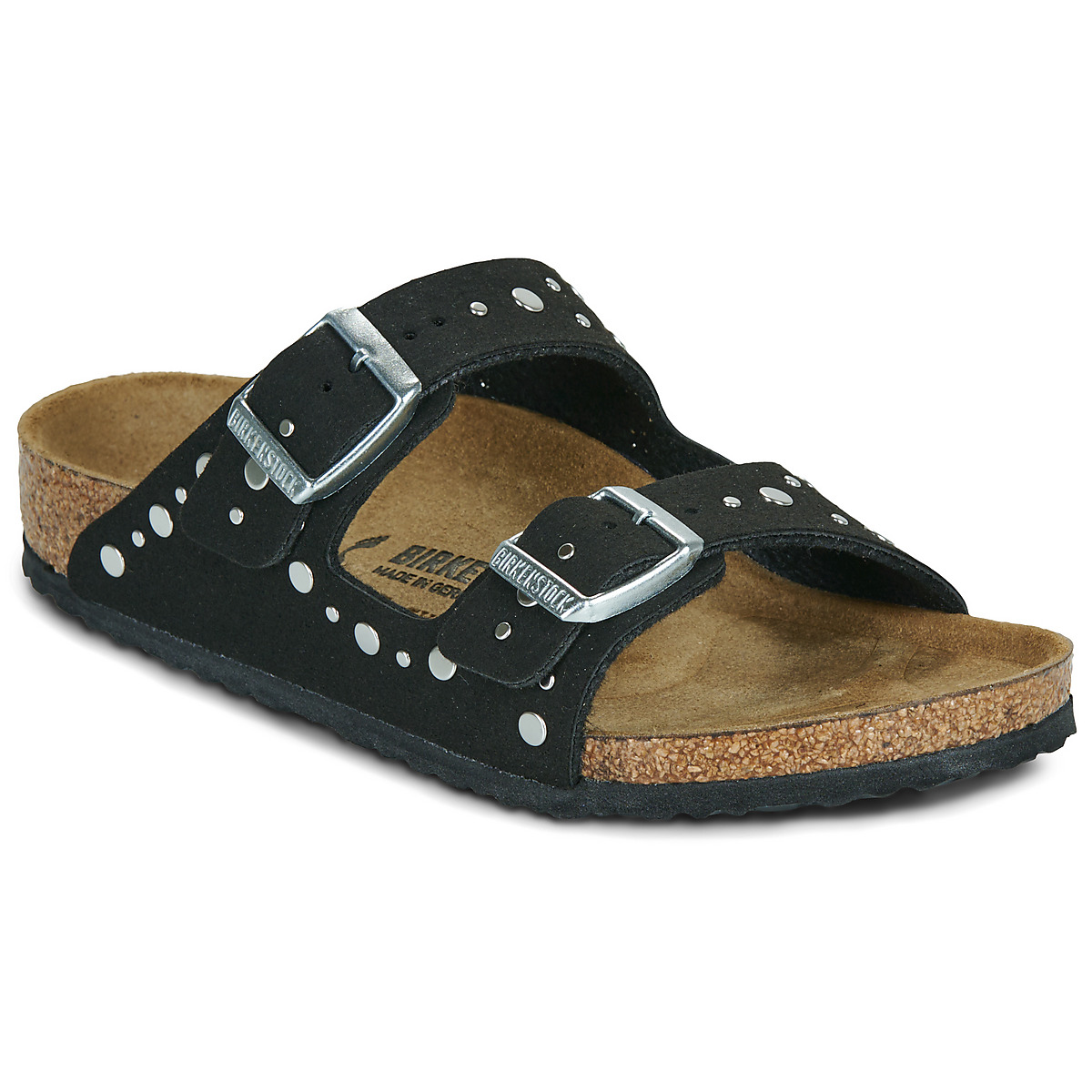 BIRKENSTOCK - Arizona Kids Rivet - Synthetic / Soft /  black