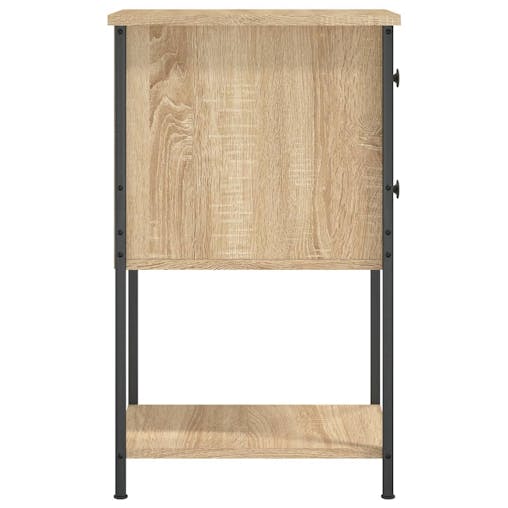 NNEVL Bedside Cabinet Sonoma Oak 32x42x70 cm Engineered Wood
