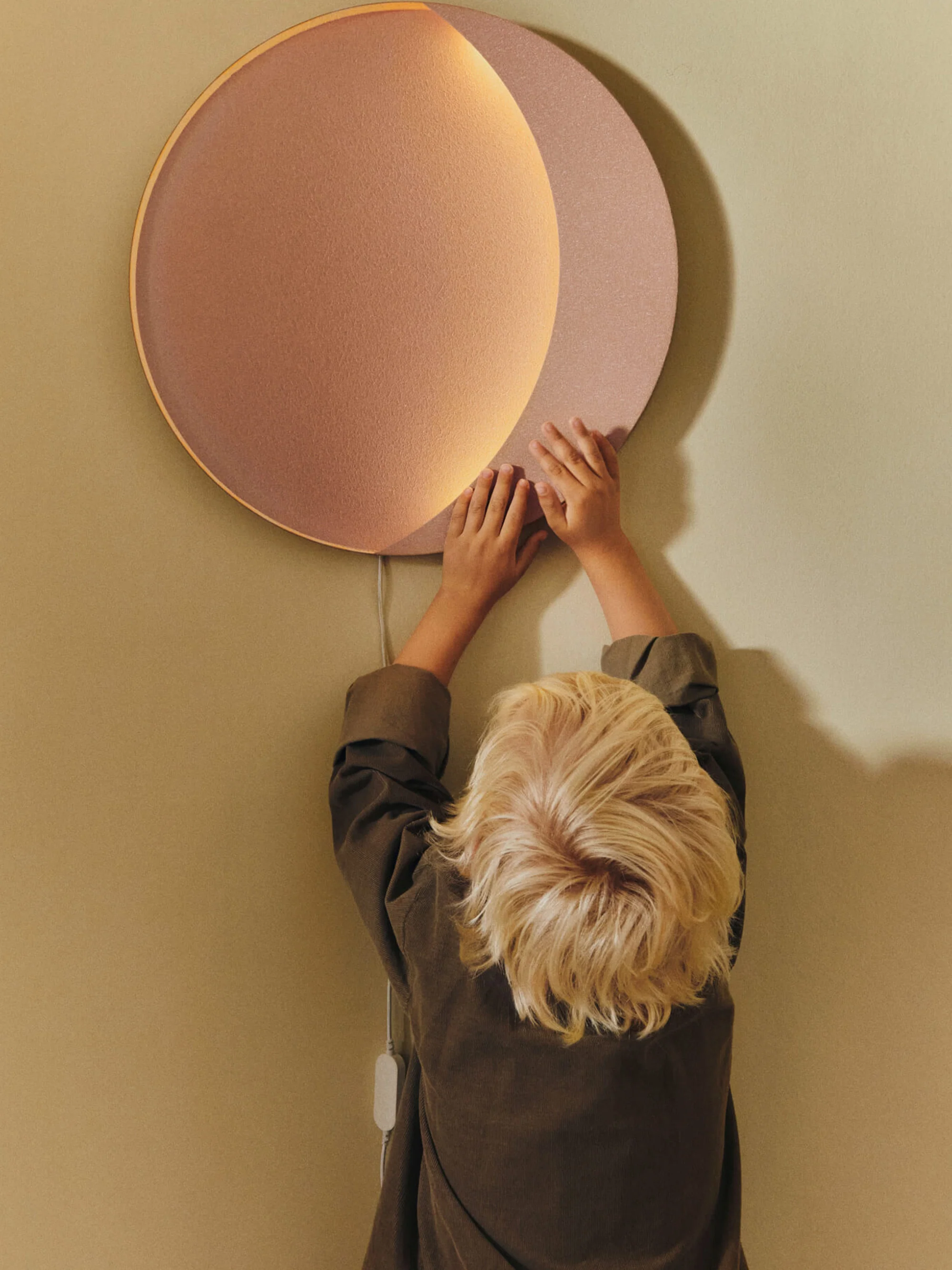 Kinder-LED-Wandleuchte Neba, dimmbar